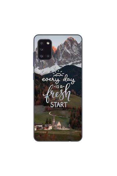 OEM Husa compatibila cu Samsung Galaxy A31 Silicon Gel Tpu Model Mesaj Fresh ...
