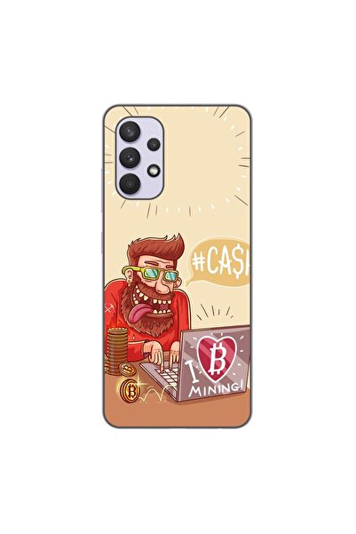 OEM Калъф, съвместим със Samsung Galaxy A32 4G, силиконов гел TPU, модел BTC ...