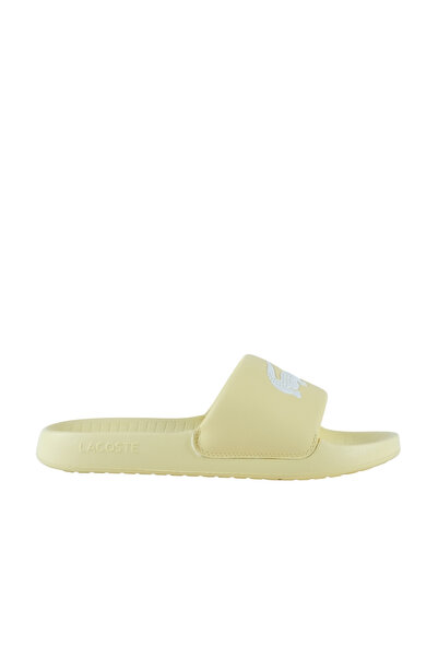 Lacoste Croco 1.0 Kadın Sarı Terlik (751CFA0006T.241)