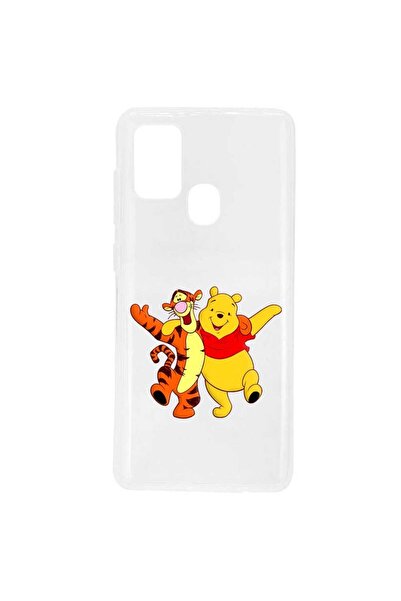 OEM Husa compatibila cu Samsung Galaxy A21s Silicon Transparenta Model Winnie...