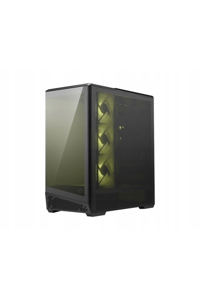 Kraft&dele Carcasă PC MSI Mag Pano 130R PZ Midi Tower ATX cu fereastră, neagră