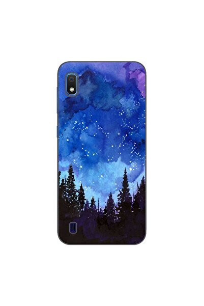 OEM Husa compatibila cu Samsung Galaxy A10 Silicon Gel Tpu Model Night Forest