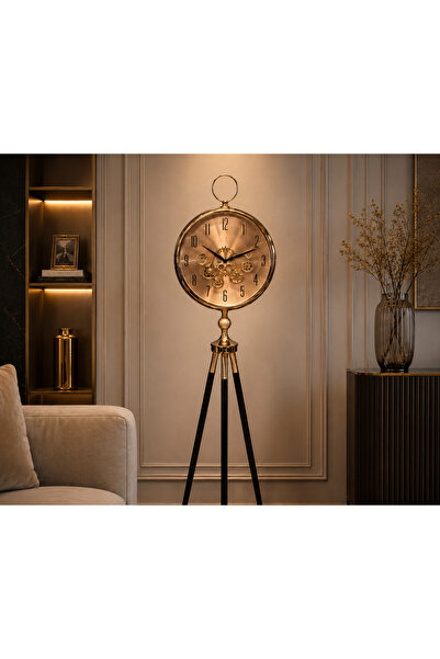 Evdeki Mağaza EVDEKİ CONCEPT-GOLD-ROSE ÇARKLI TRİPOD SAAT