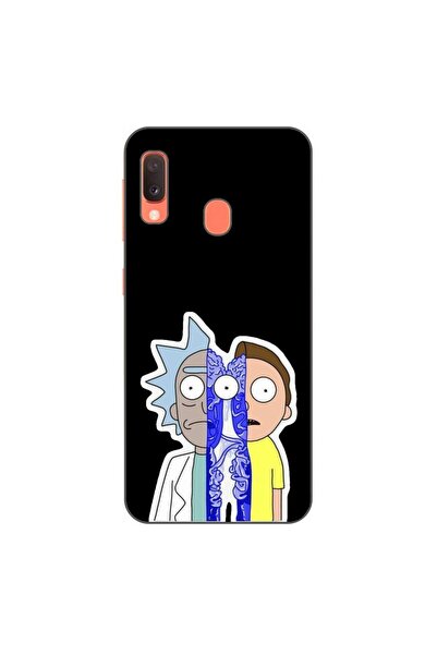 OEM Husa compatibila cu Samsung Galaxy A20e Silicon Gel Tpu Model Rick And Mo...