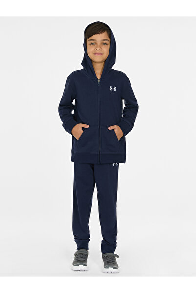 Under Armour Set pentru băieți UA BRANDED LOGO FZ SET-BLU
