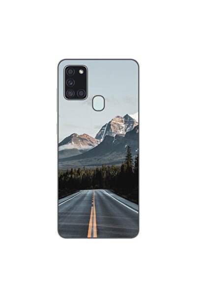 OEM Husa compatibila cu Samsung Galaxy A21s Silicon Gel Tpu Model Mountain Road