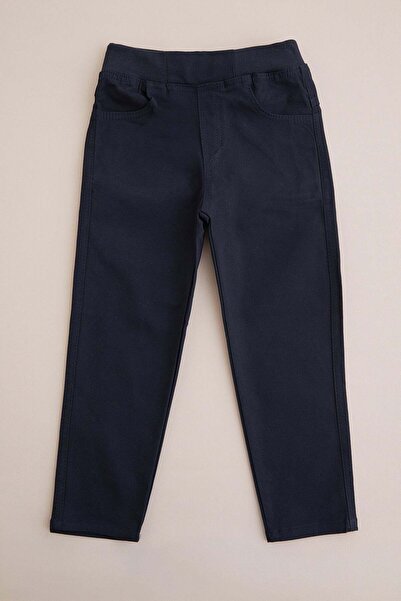 Fulla Moda Dječje unisex pantalone od gabardina sa vezanim strukom