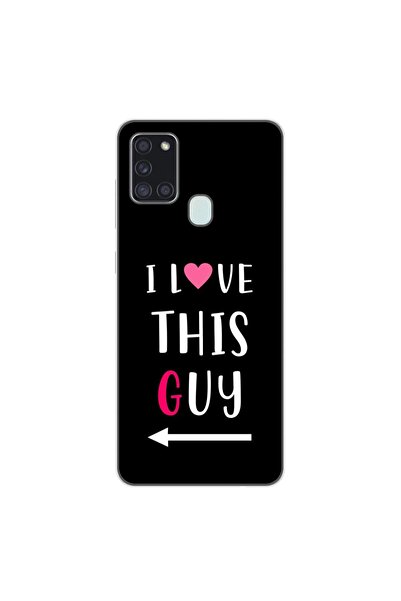 OEM Husa compatibila cu Samsung Galaxy A21s Silicon Gel Tpu Model Cupluri I l...