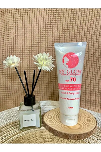 Sy Glow Extreme Whitening Body Lotion 120ml with Effective Moisturizing, Brig...