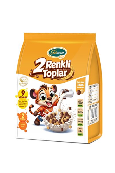 2 RENKLİ KAHVALTILIK GEVREK 300 GR