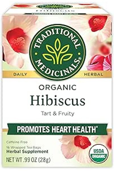 TRADITIONAL MEDICINALS شاي تي إم هيبوسكس 16 كيس # 2310