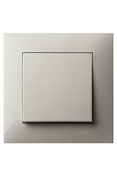 OSPEL SAPPHIRE Conector cu un singur pol, bej cașmir LP-1Z/m/83