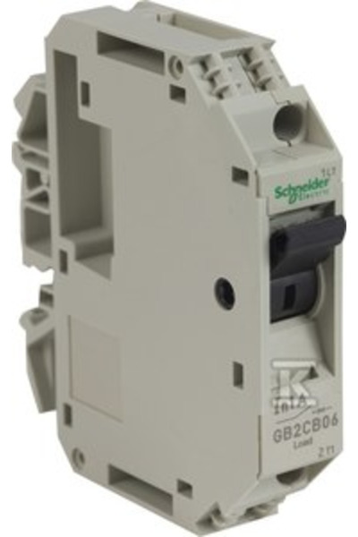 Schneider Electric Comutator motor miniatural, 1P, 1A, Id = 14A GB2CB06