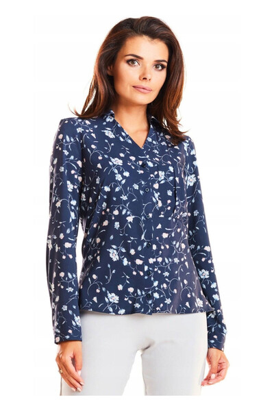 Infinite You Camasa Dama, Infiniteyou, XL, Model Flori, 98% Poliester, 2% Ela...