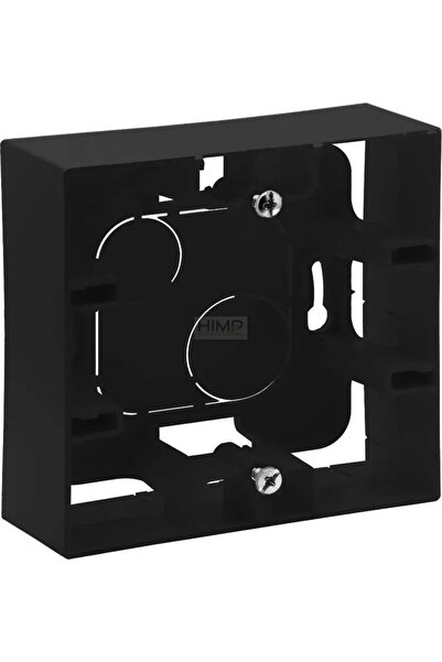 Legrand Placă montată la suprafață Niloe Step 863597 simplă, neagră