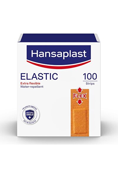 Hansaplast Elastic Plaster, Extra Flexible and Water-Repellent Non-Stick Plas...