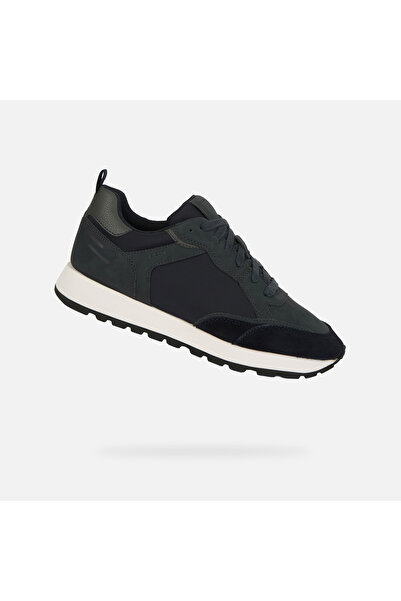 Geox Adidași pentru bărbați, verde închis, Partenio