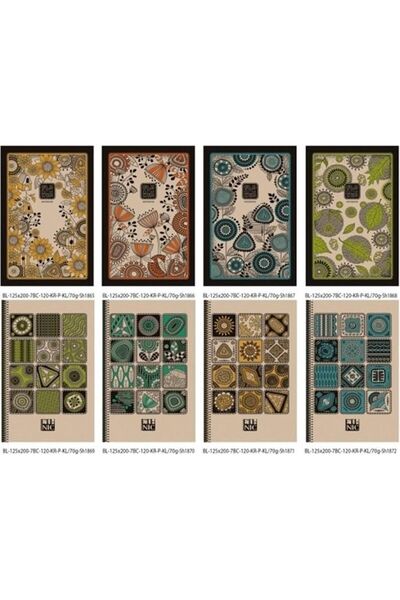 Fresh Company Caiet decorativ proaspăt 125x200/120K grila TW FRESH