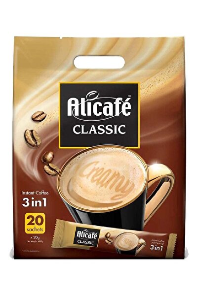 ALICAFE Ali Cafe Classic Instant Coffee 3 in 1 - 20 sachets