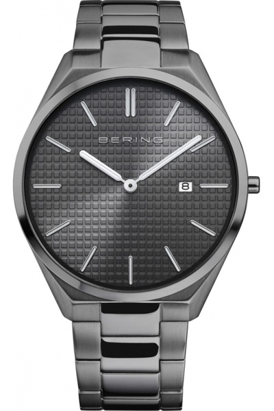 Bering Ceas bărbătesc 17240-777, Grafit — Stil clasic