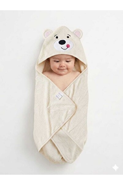 sea gulf Newborn Baby Towel with Hood Suitable for Newborns to 9 Months Old