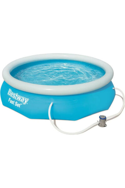 BESTWAY Στρογγυλή Πισίνα PVC Φουσκωτή 305x76εκ. 57270 Μπλε