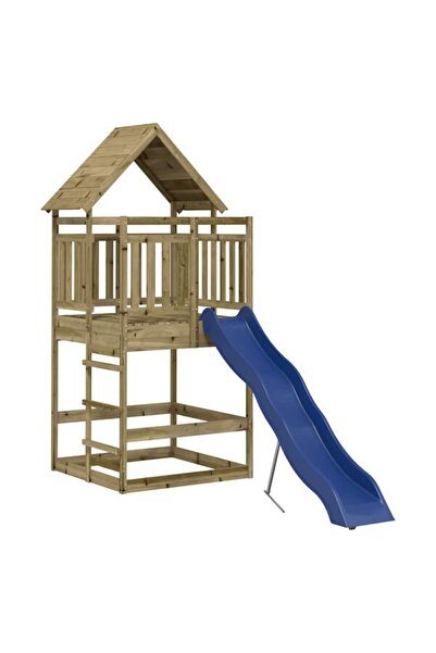 vidaxl Set de joacă pentru exterior, lemn de pin impregnat