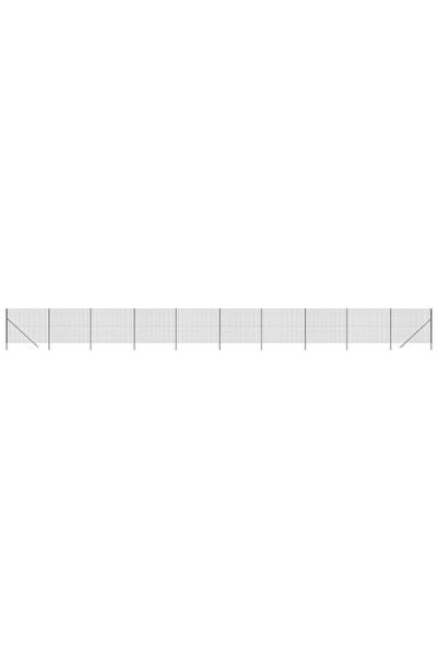 vidaxl Gard din plasă de sârmă, antracit, 1,6 x 25 m, oțel zincat