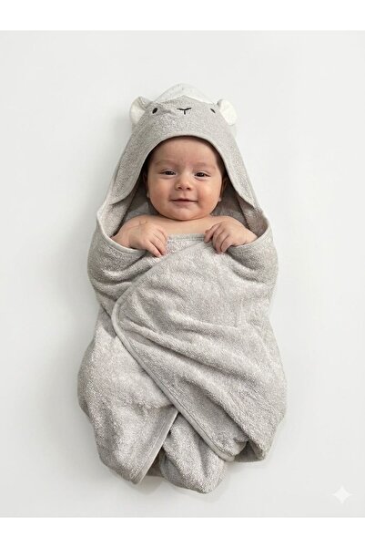 sea gulf Newborn Baby Towel with Hood Suitable for Newborns to 9 Months Old