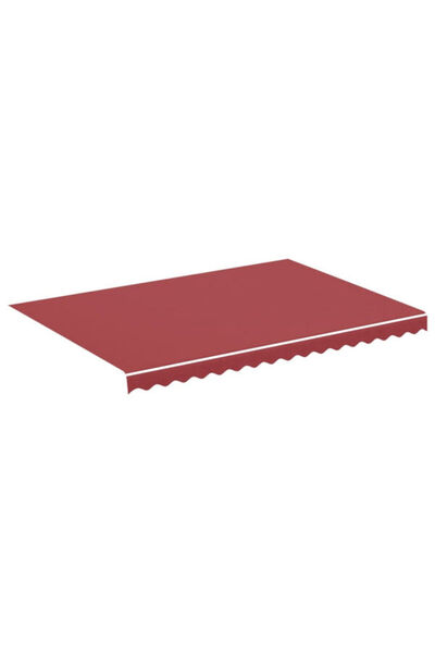 vidaxl Pânză de înlocuire pentru copertină, Roșu cireș, 3,5 x 2,5 m