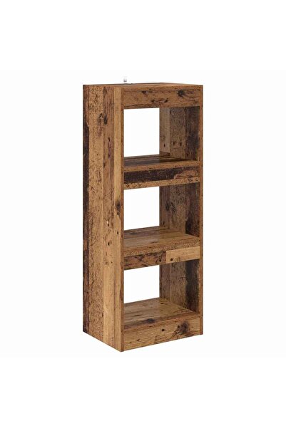 vidaxl Dulap pentru cărți Lemn vechi 40 x 30 x 103 cm Lemn compozit