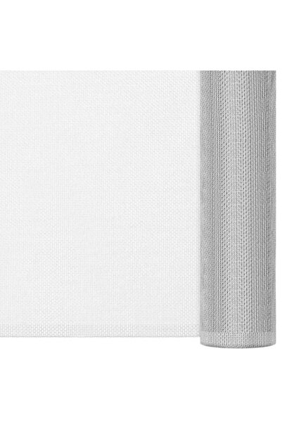 vidaxl Plasă de sârmă, argintie, 112 x 500 cm, aluminiu