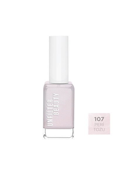Unfilter Beauty Oje Peri Tozu 107 — Uzun Süre Kalıcı, Hızlı Kuruyan, Parlak B...