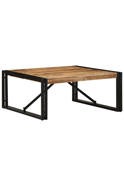 vidaxl Masuta de cafea 80x80x35 cm lemn masiv de mango
