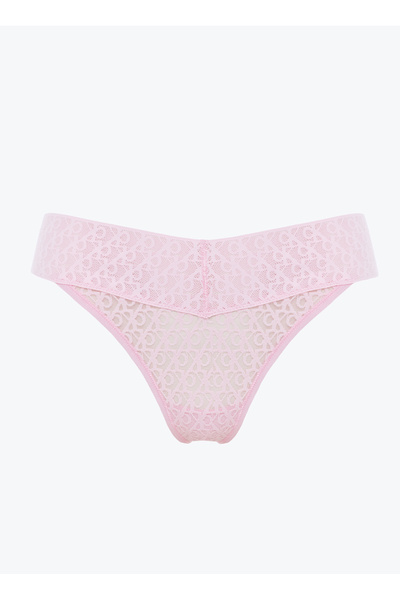 Calvin Klein Pembe Kadın Bikini Külot LV00QD5283 CK WOMEN