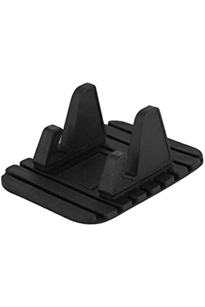 Generic Black Silicone Car Phone Holder Non Slip Dashboard Mount For Smartpho...