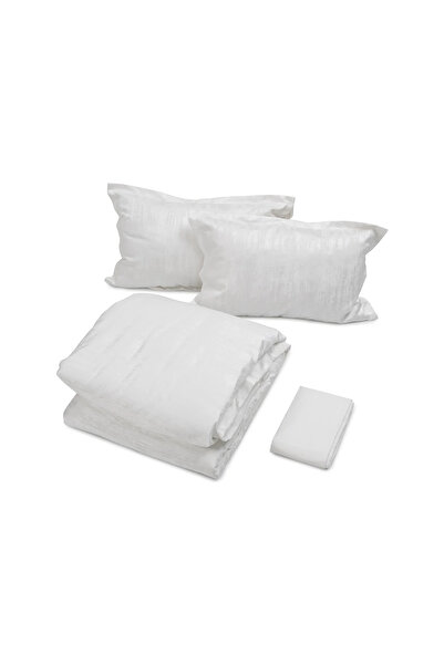 Midas Furniture JACQUARD BEDDING SET OF 4 PCS GREY