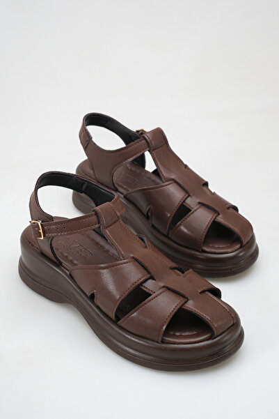 SH SİLVER MODA kadın kafes sandalet hafif ve rahat