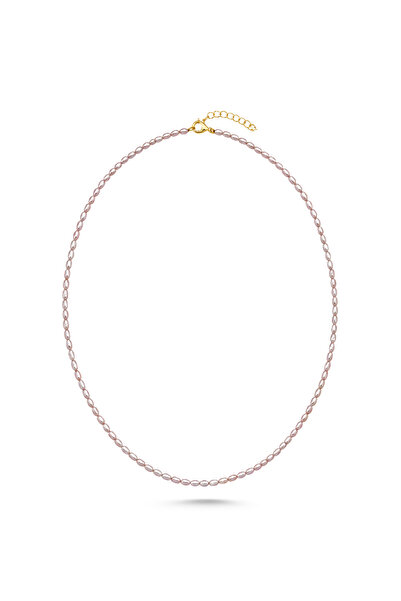 Birinci1926 Pink Crispy Natural Pearl Belt