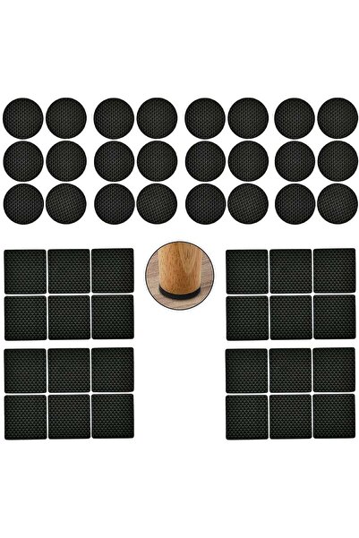 HZYH 48 Pcs Felt Furniture Pads, Self Adhesive Non-Slip Pads for Chair Table ...