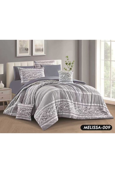 ALMIAAD Nefir Melissa Jaccor Bedspread with Its Luxurious Royal Design 8 Piec...