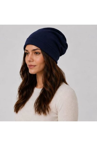 SELDAĞ MODA RÜZGAR GÜLÜ MODEL İÇ DIŞ POLAR TERMAL KADIN BERE