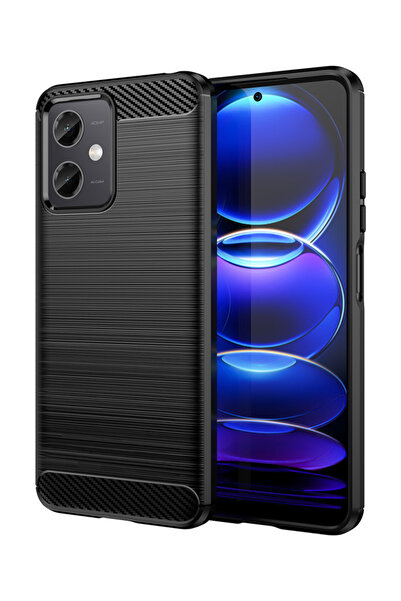 POWERTECH Θήκη Carbon MOB-1848 για Xiaomi Note 12 5G/Poco X5, μαύρη