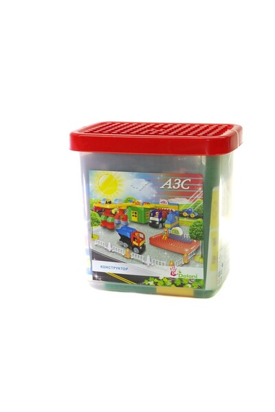 MY KİDS Cuburi constructie Gas Station 116 buc 013888/04