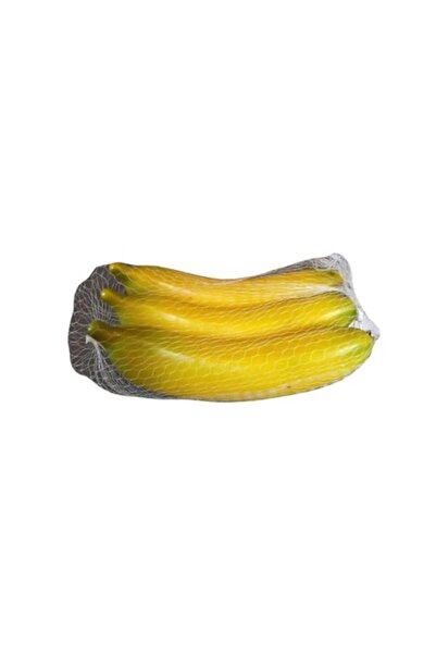 Goliat Set de 3 banane galbene în plasă, Goliat, 18x4.5cm