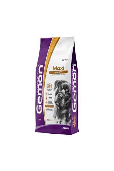 Gemon Adult Maxi Ξηρά Τροφή για Σκύλους με Κοτόπουλο & Ρύζι 15kg