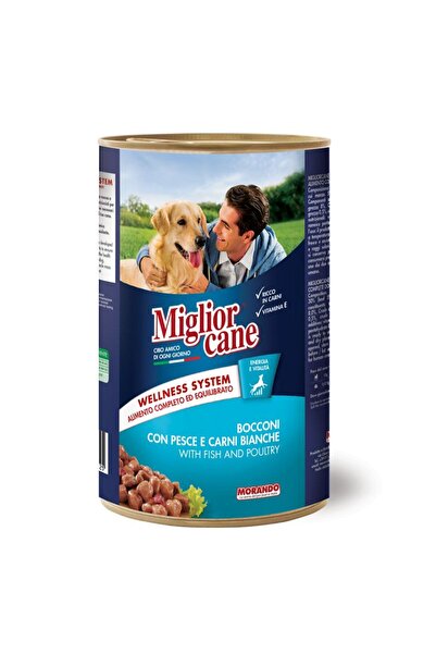 MORANDO Miglior Cane Κονσέρβα για Σκύλους με Ψάρι & Πουλερικά 1250gr