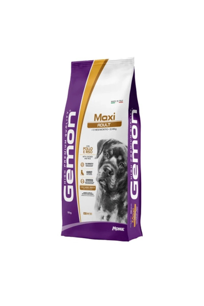 Gemon Adult Maxi Ξηρά Τροφή για Σκύλους με Κοτόπουλο & Ρύζι 20kg