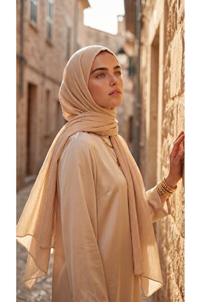 moda nokta Şal din muselină, model elegant şi modern de şal hijab, fabricat d...
