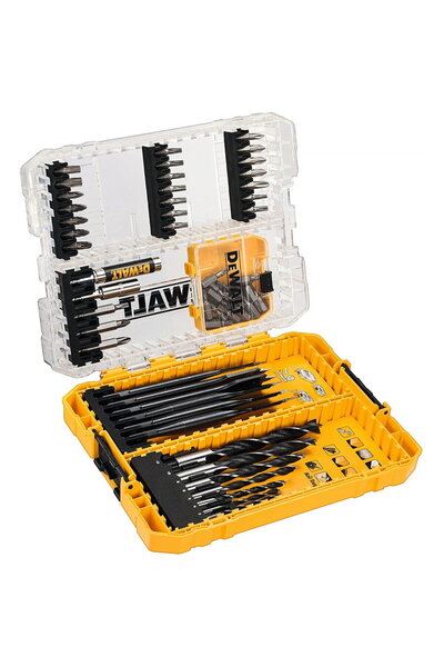 Dewalt Set de burghie pentru lemn și metal, 57 de piese. - DT70758-QZ